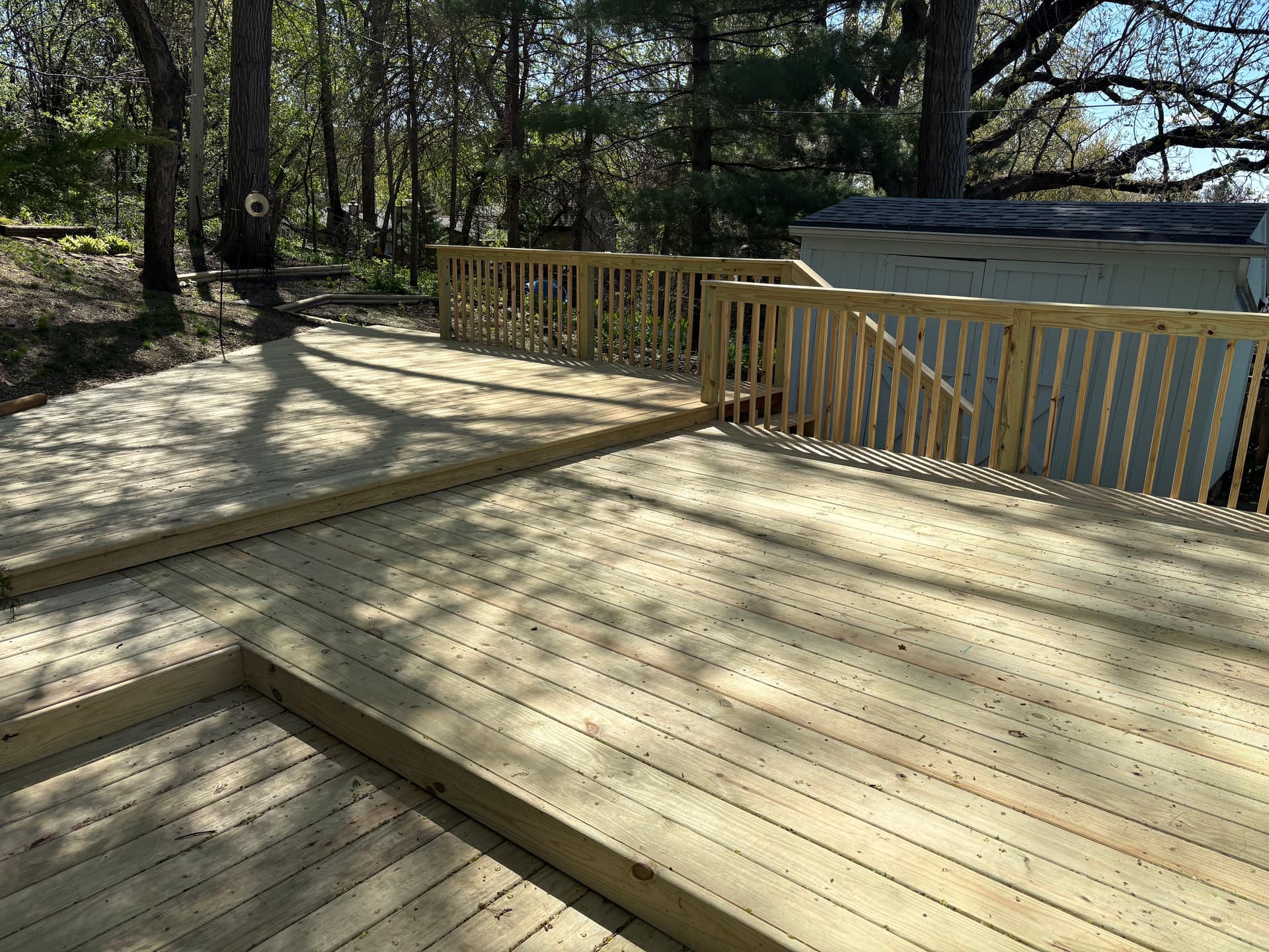 Gallery photos for Full Deck Repair and Rebuild Ready for a Minnesota Summer: Image #1